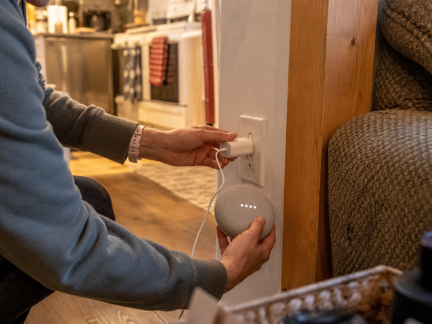 A new device joining a household network.